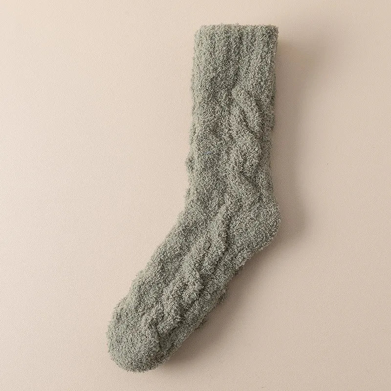 Cozy Winter Fleece Socks