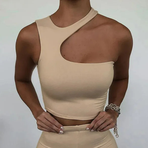 Halter Sleeveless Croptop