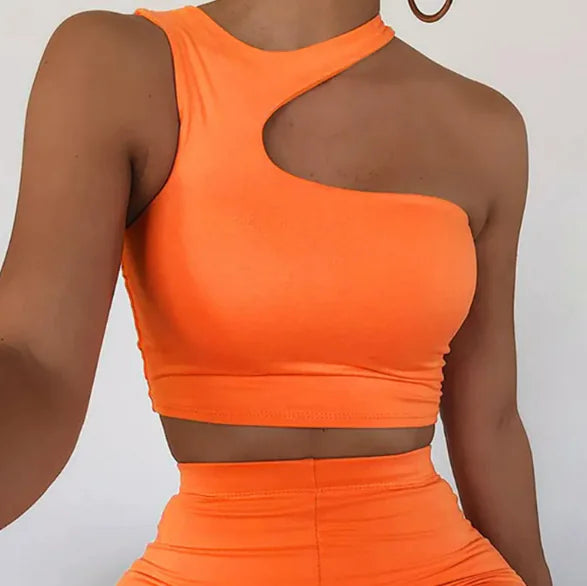 Halter Sleeveless Croptop