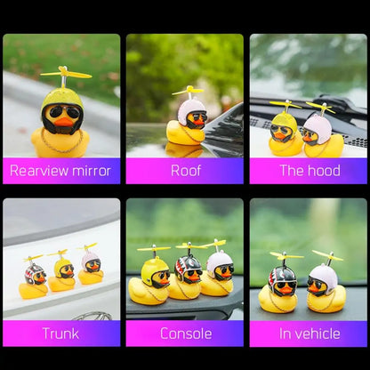 Duck Helmet Riding Cycling Car Accessories