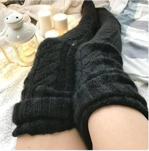 Homemade Knitted Winter Socks